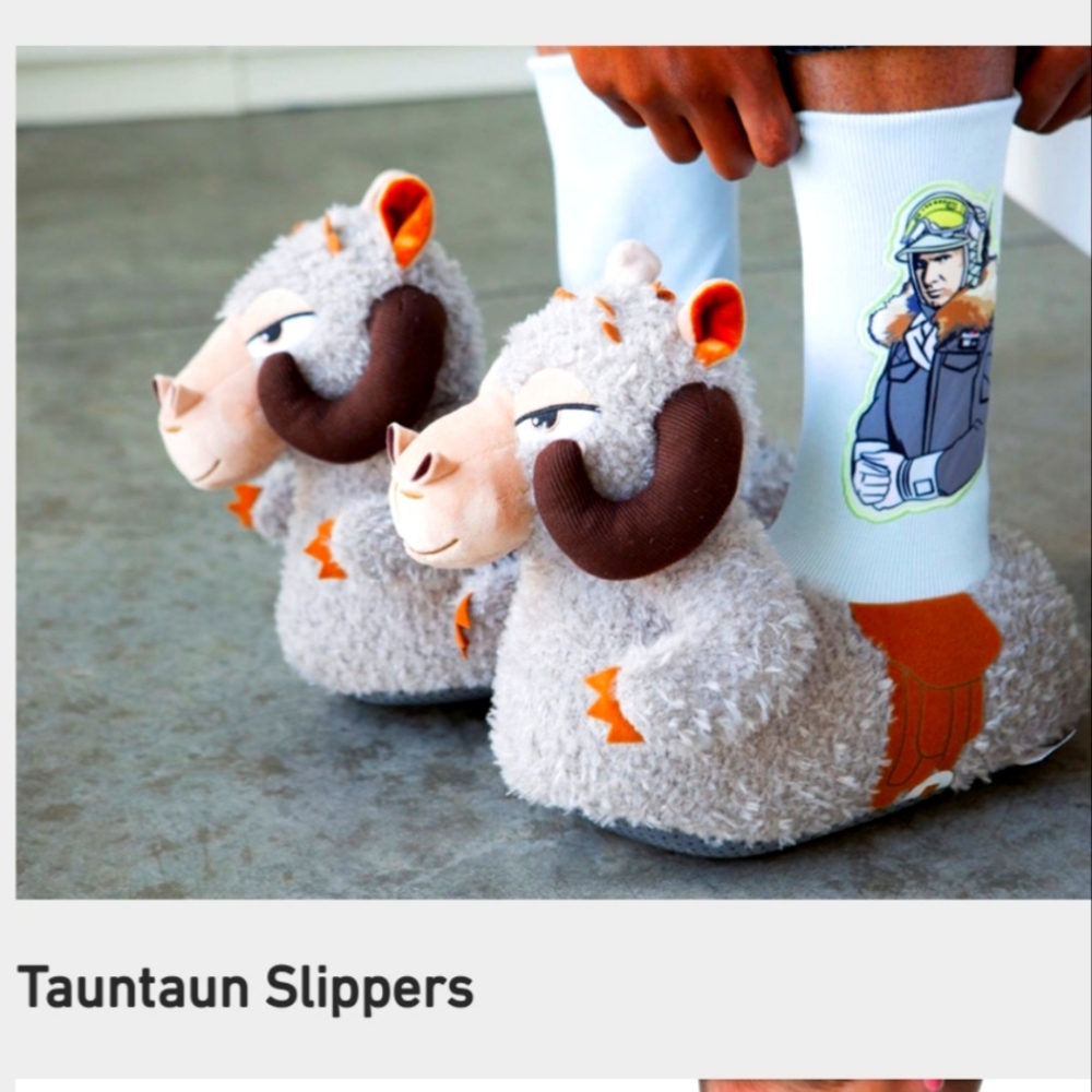 Star Wars Tauntaun Slippers
